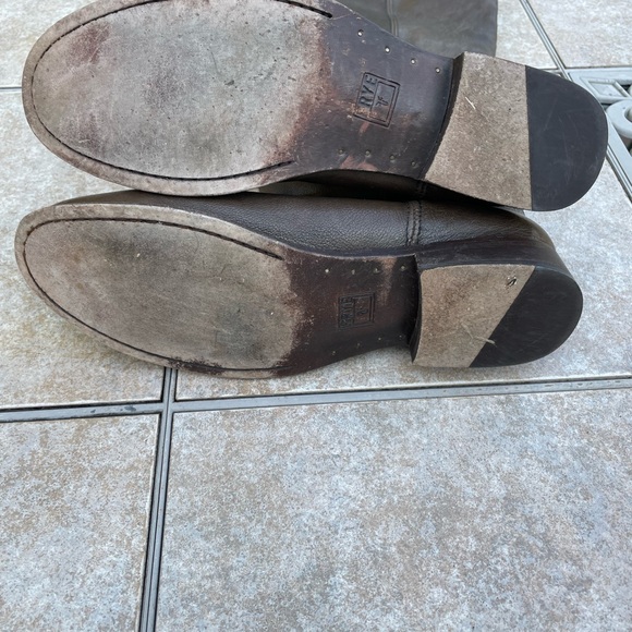 FRYE Melissa Women's Button Riding Knee High BOOT - Picture 9 of 13